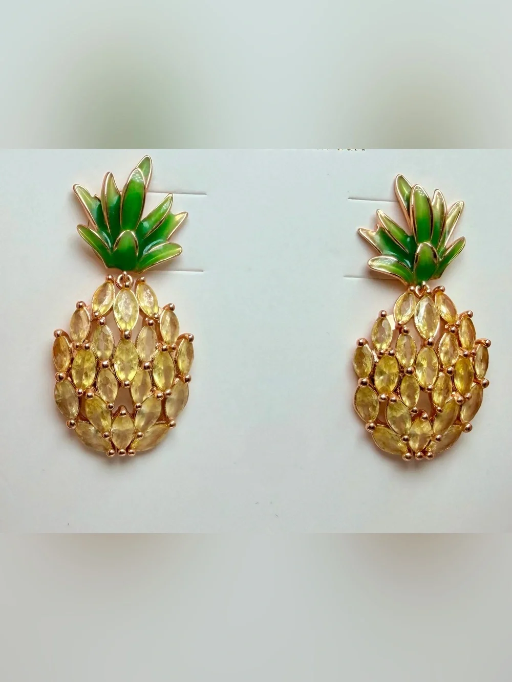 Bomb Party Market Fresh Earrings- “Pineapple Mojito” RBP6407